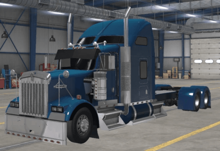 ETS2 - Kenworth W900 Long Truck V1.3 (1.40.x) (1.40.x)