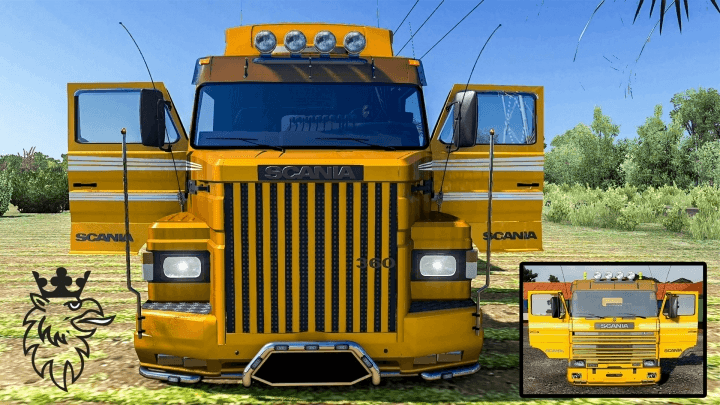 ETS2 - Scania 113H Truck Mod with Door Animation (1.40.x) (1.40.x) ETS2 - Scania 113H Truck Mod with Door Animation (1.40.x) (1.40.x)
