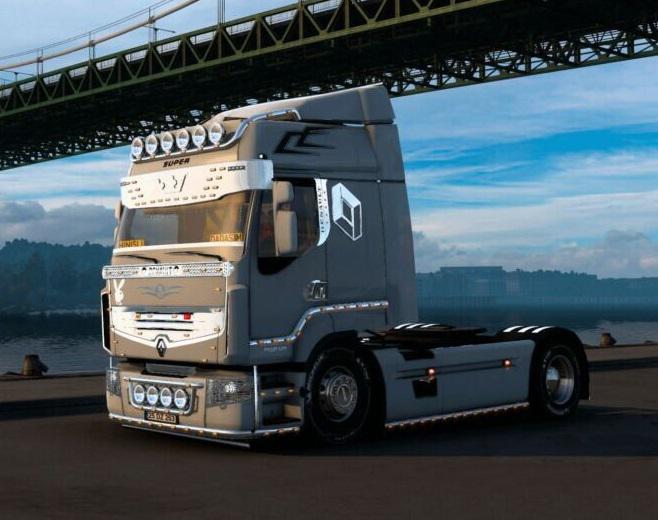 ETS2 - Renault Premium Hinisli Truck V1.0 (1.40.x) (1.40.x)