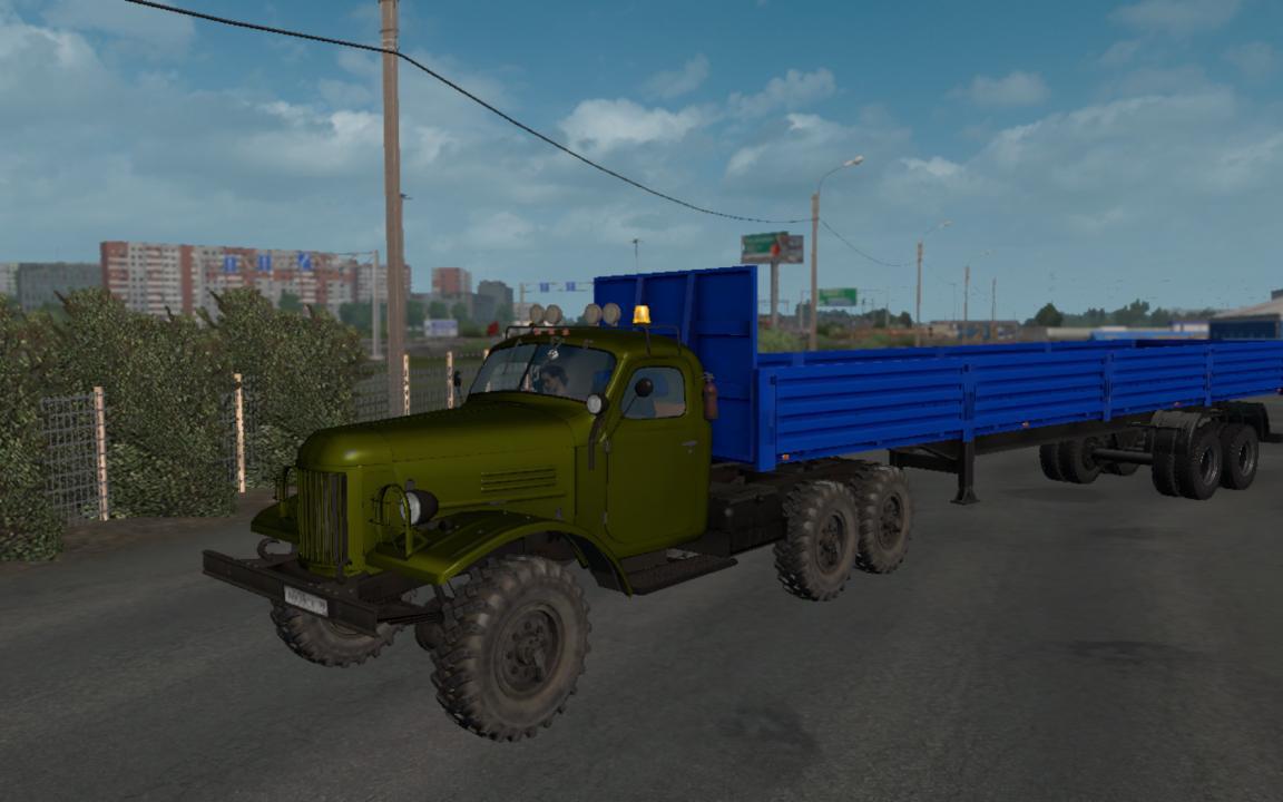 ETS2 - Zil 157 Truck V1.6 (1.39 - 1.40) (1.40.x)