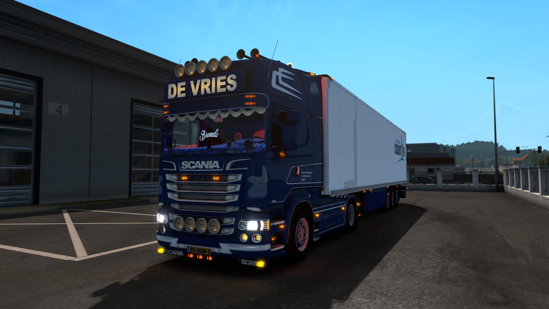ETS2 - Scania DE Vries Truck (1.39.x) (1.39.x)