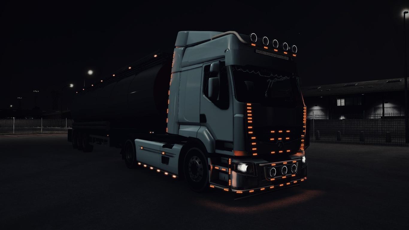 ETS2 - Renault Premium And Tanker Trailer (1.39.x) (1.39.x)