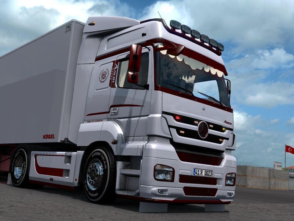 ETS2 - Mercedes-Benz Axor Custom + Trailer (1.39.x) (1.39.x)