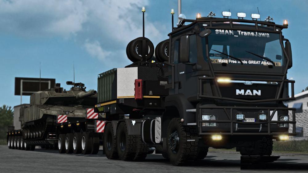ETS2 - Man Tgs Euro 5 Reworked Truck (1.39.x) (1.39.x)
