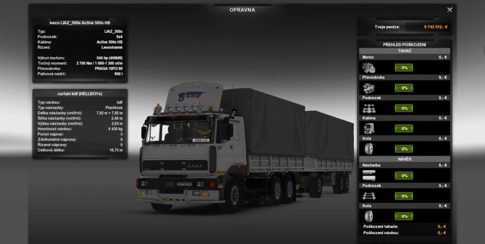 ETS2 - Liaz 300S Camion And BDF (1.39.x) (1.39.x)