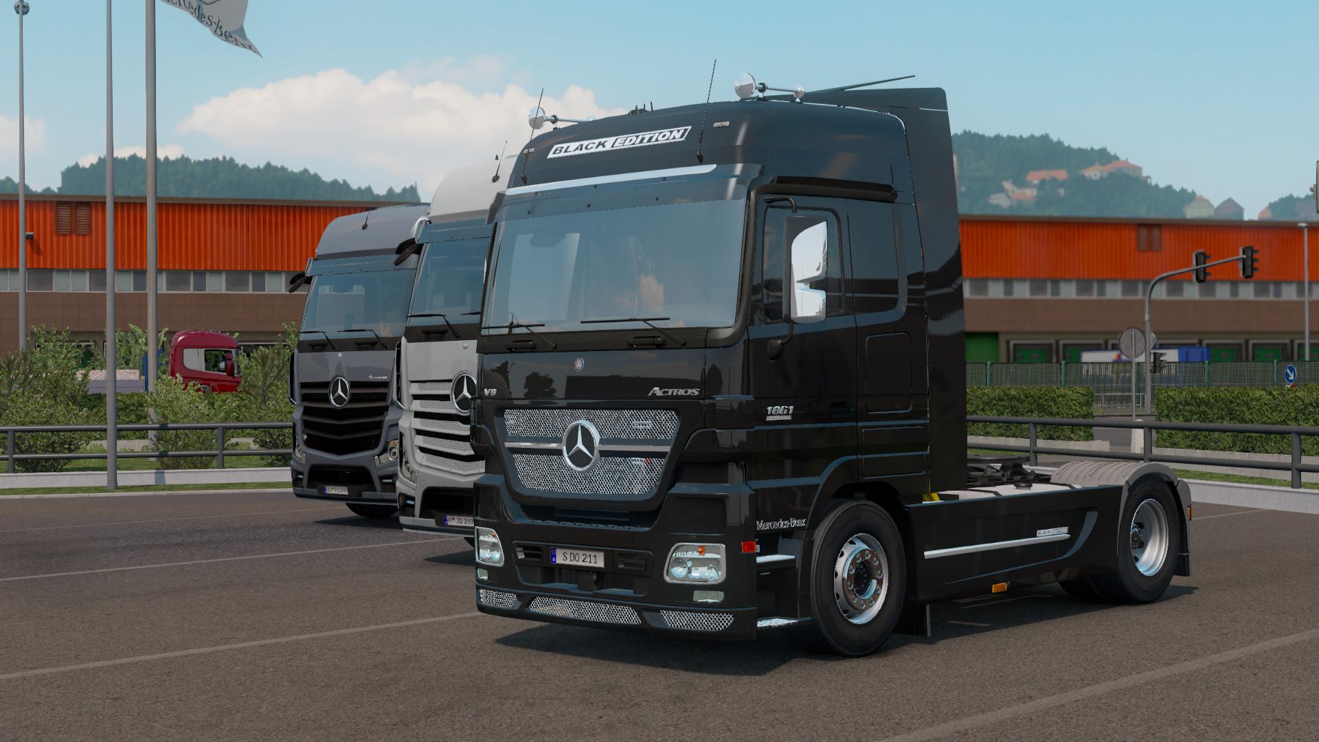ETS2 - Mercedes-Benz Actros MP2 Black Edition V1.2 (1.39.x) (1.39.x) ETS2 - Mercedes-Benz Actros MP2 Black Edition V1.2 (1.39.x) (1.39.x)
