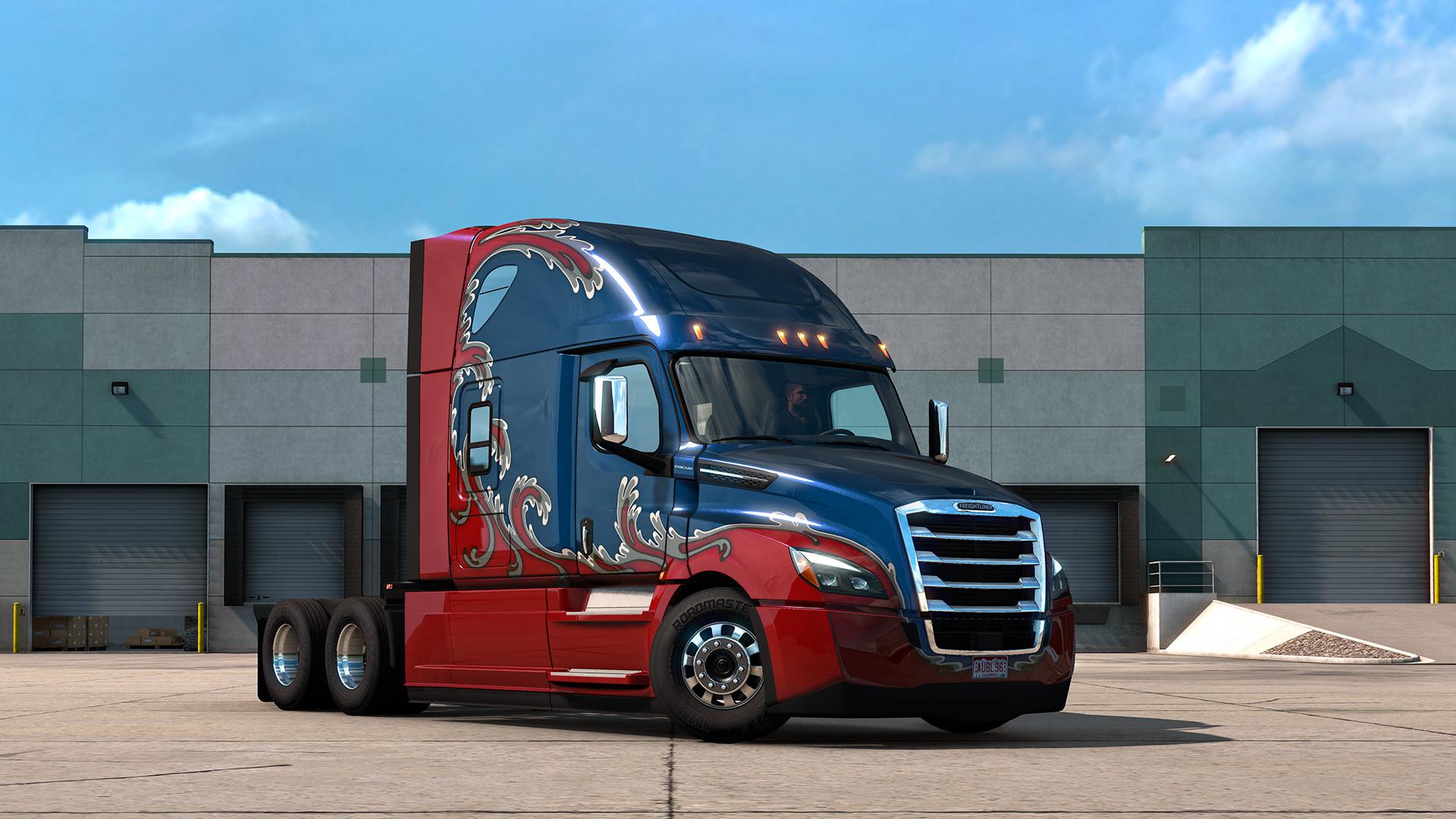 ETS2 - DLC Freightliner Cascadia Truck V1.1 (1.39.x) (1.39.x)