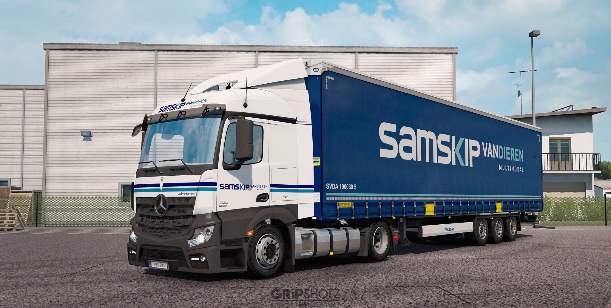 ETS2 - Mercedes-Benz Actros MP4 V1.4 Fixed (1.39.x) (1.39.x)