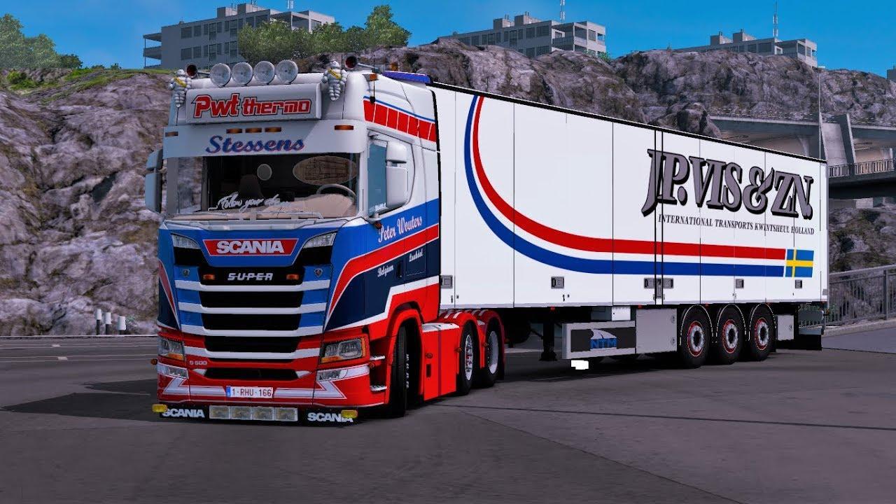 ETS2 - Scania S500 PWT Stessens + Trailer (1.38.x) (1.38.x) ETS2 - Scania S500 PWT Stessens + Trailer (1.38.x) (1.38.x)