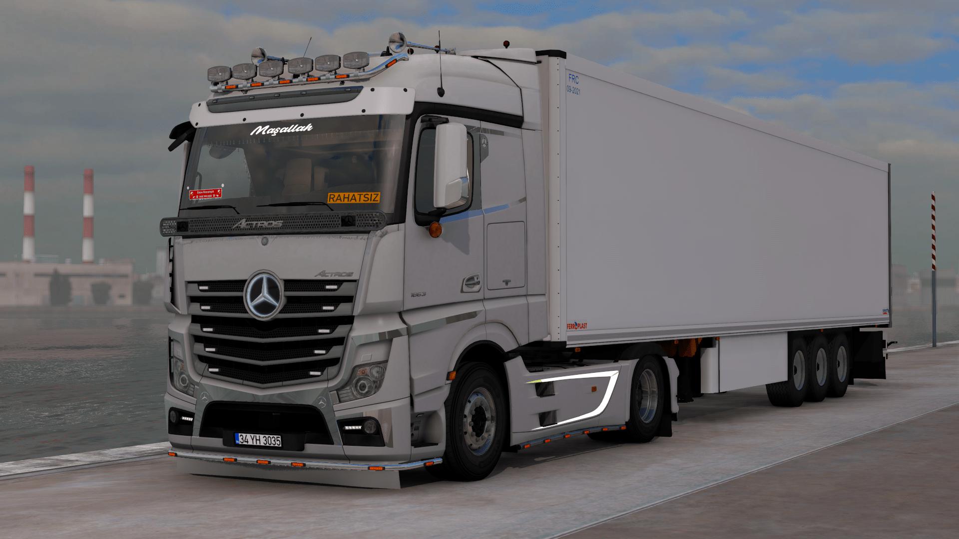 ETS2 - Mercedes Actros MP4 Vip Custom Truck (1.38.x) (1.38.x) ETS2 - Mercedes Actros MP4 Vip Custom Truck (1.38.x) (1.38.x)