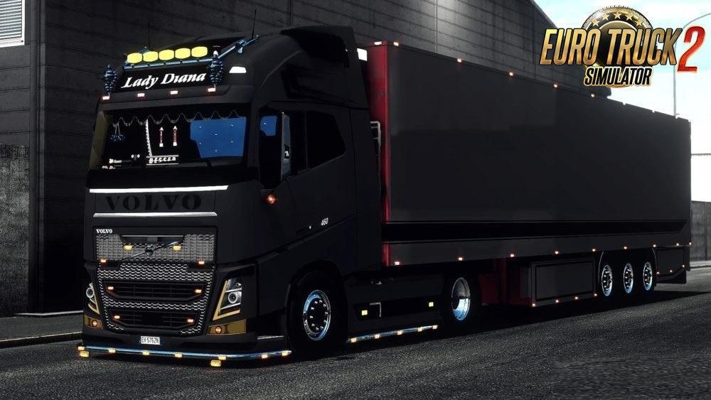 ETS2 - Volvo FH16 + Kogel Trailer (1.38.x) (1.38.x)
