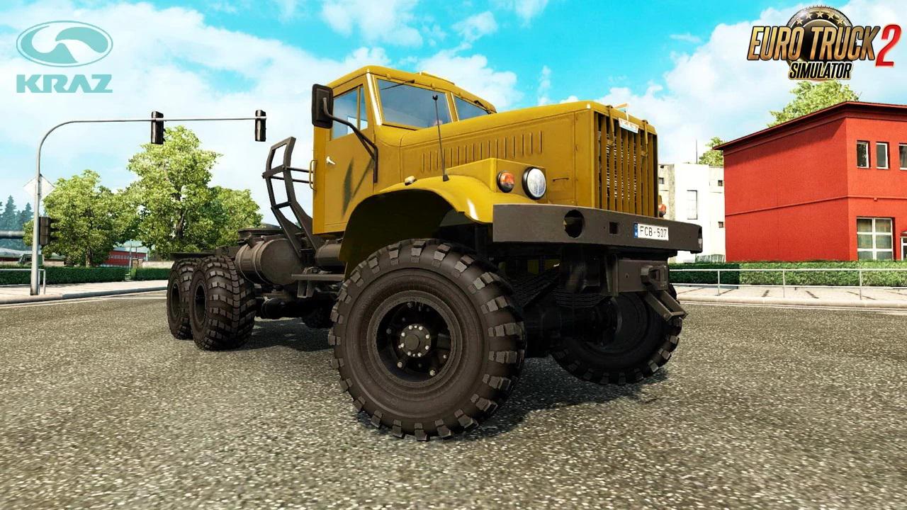 ETS2 - Kraz 255 + Interior V5.1 (1.38.x) (1.38.x) ETS2 - Kraz 255 + Interior V5.1 (1.38.x) (1.38.x)
