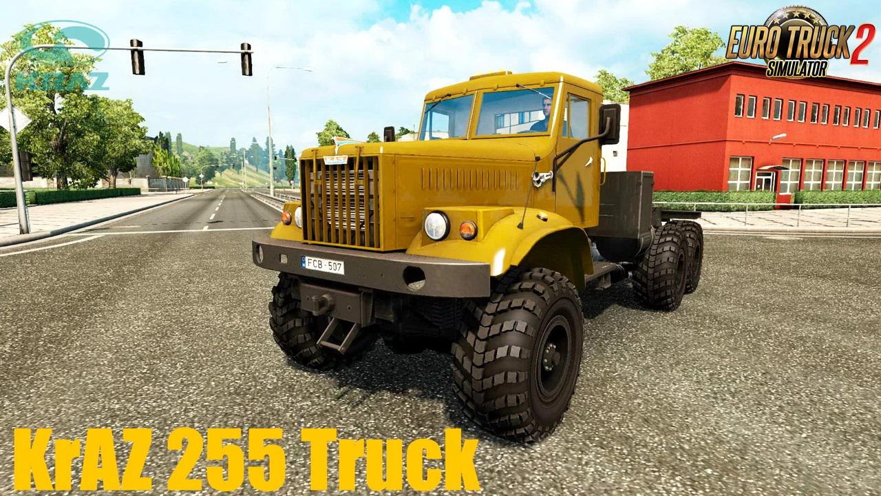 ETS2 - Kraz 255 + Interior V5.1 (1.38.x) (1.38.x) ETS2 - Kraz 255 + Interior V5.1 (1.38.x) (1.38.x)