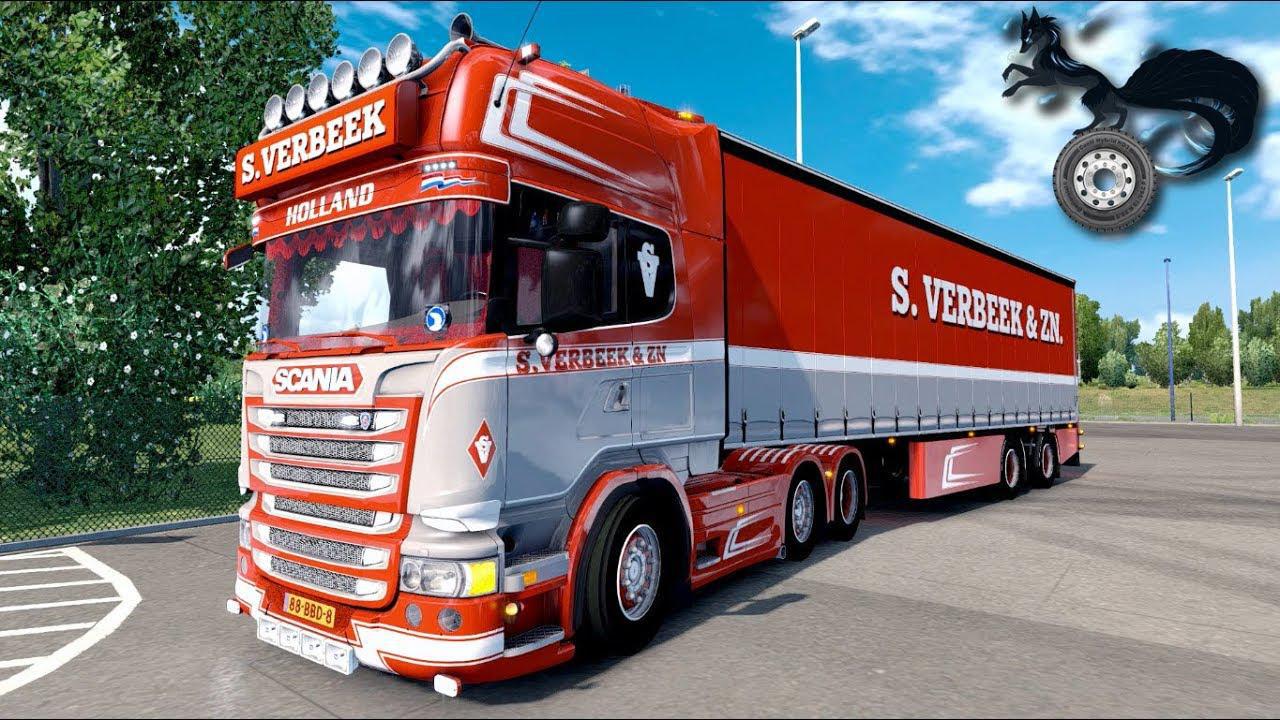 ETS2 - Scania R440 Streamline S.Verbeek (1.38.x) (1.38.x)