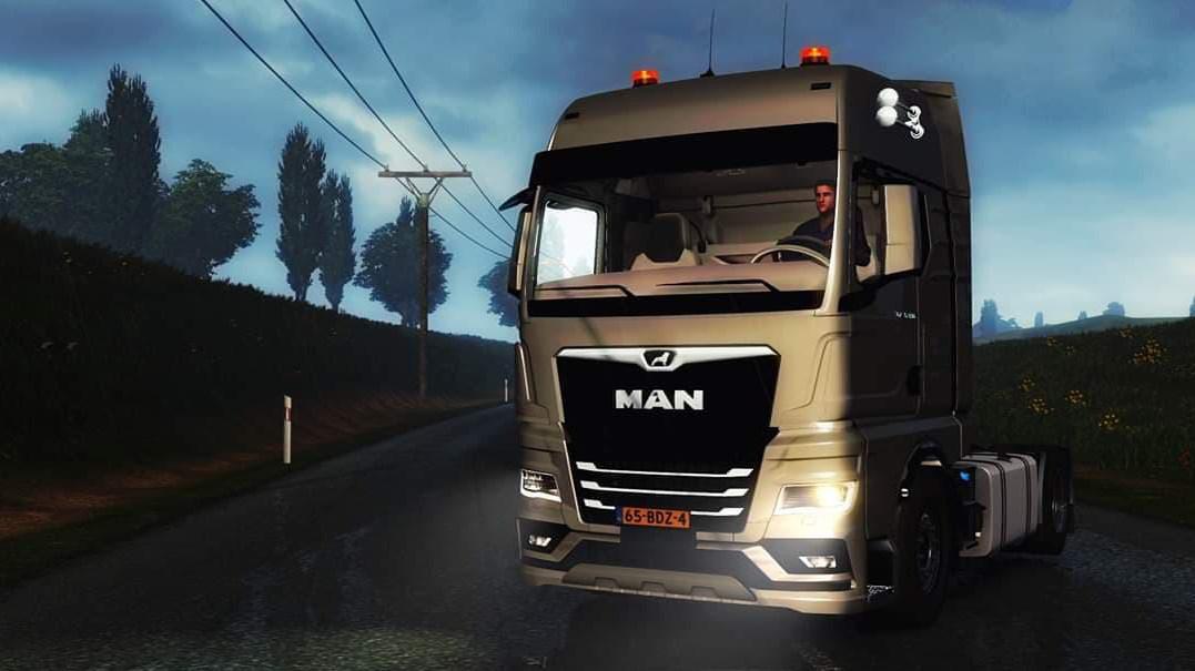 ETS2 - Man TGX Truck (1.38.x) (1.38.x)