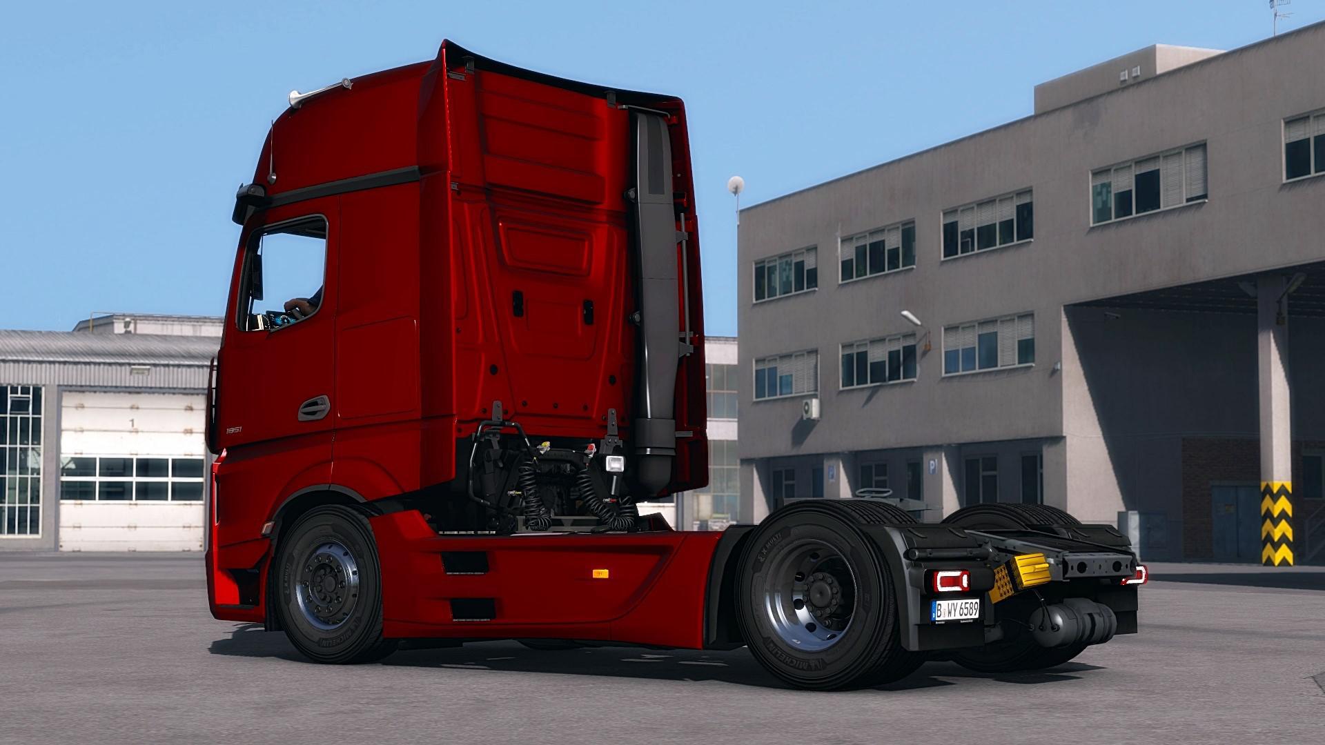 ETS2 - Mercedes-Benz Actros MP5 2019 New Truck V1.3 (1.38.x) (1.38.x)