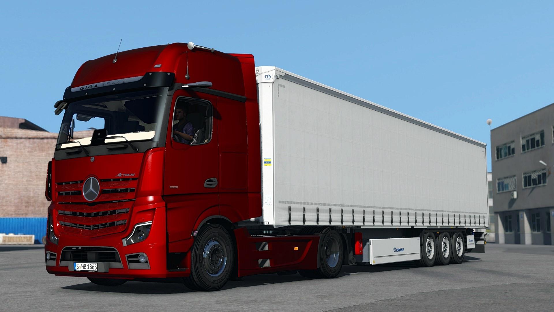 ETS2 - Mercedes-Benz New Actros 2019 (5 Crew + DLC Update) 1.38.x (1.38.x) ETS2 - Mercedes-Benz New Actros 2019 (5 Crew + DLC Update) 1.38.x (1.38.x)