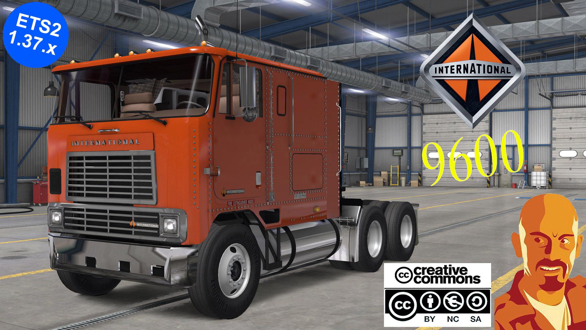 ETS2 - International 9600 Reworked Truck (1.37.x) (1.37.x)