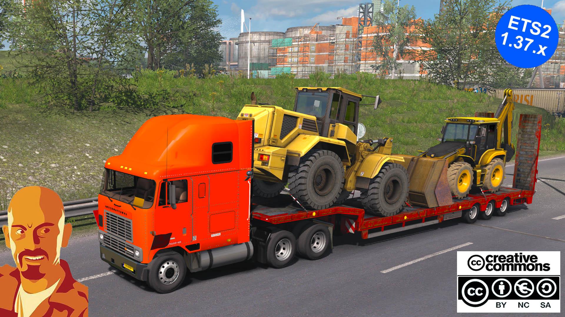 ETS2 - International 9600 Reworked Truck (1.37.x) (1.37.x)