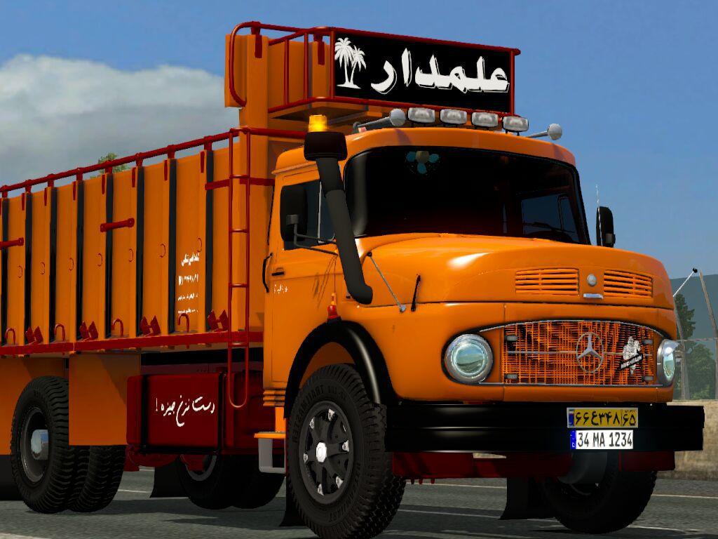 ETS2 - Iranian Mercedes-Benz 1924 Truck (1.36.x) (1.36.x)