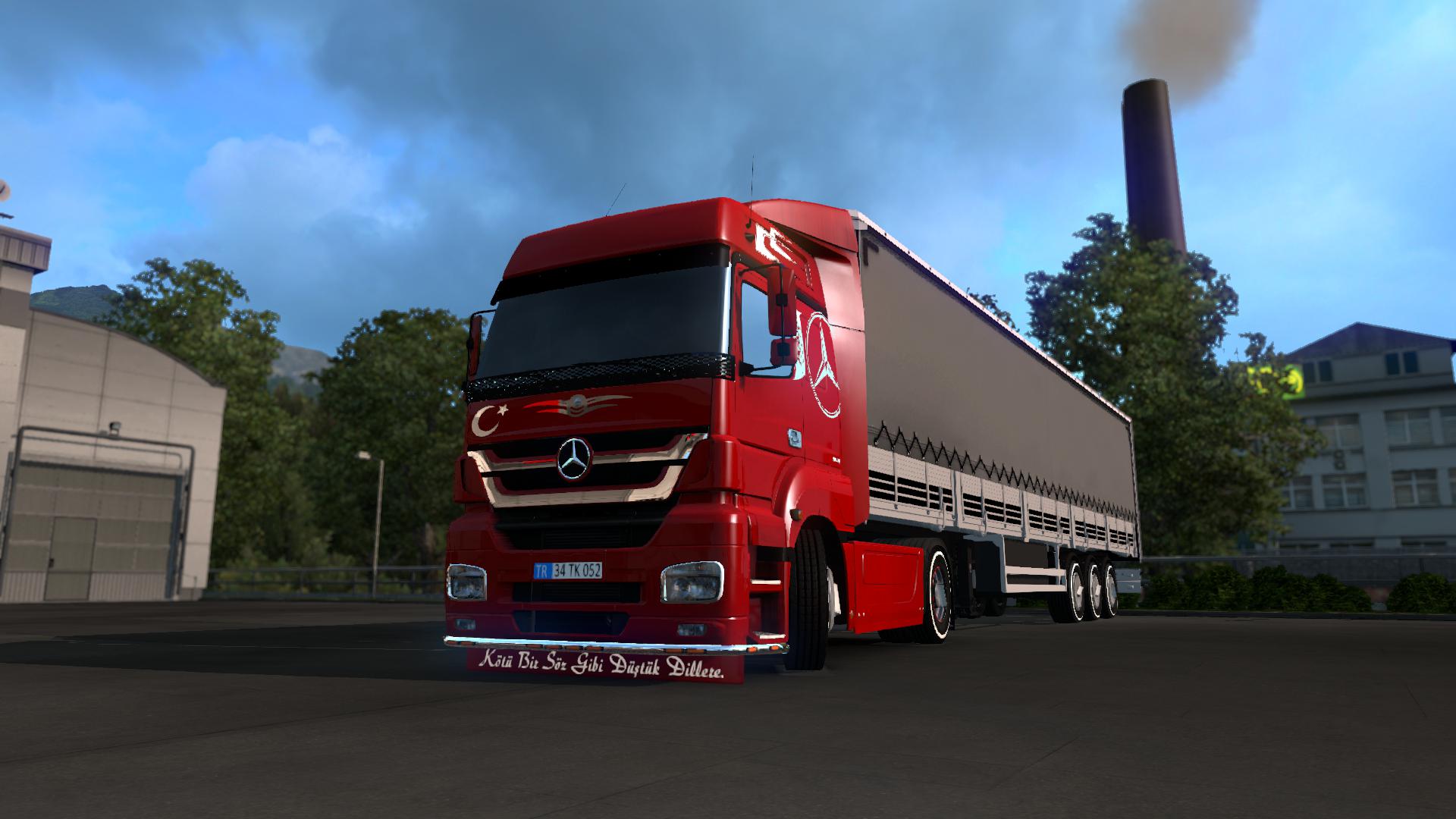 ETS2 - Mercedes Axor Truck V2.0 (1.36.x) (1.36.x)