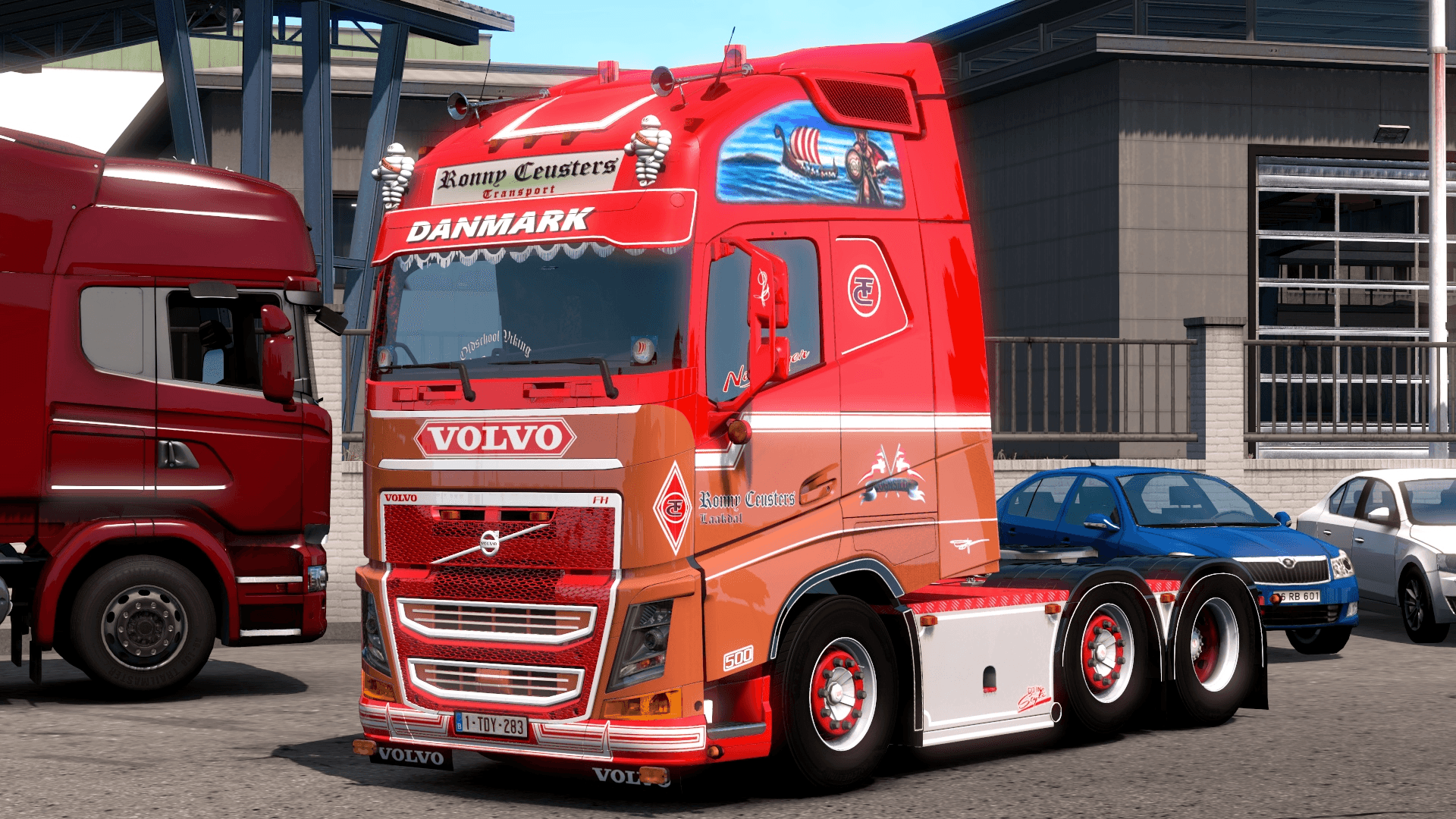 ETS2 - Ronny Ceusters Volvo FH540 Openable Window (1.37.x) (1.37.x)
