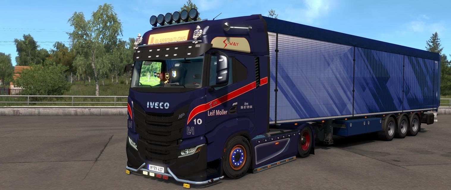ETS2 - Iveco S-Way Realistic Exterior And Interior (1.37.x) (1.37.x)