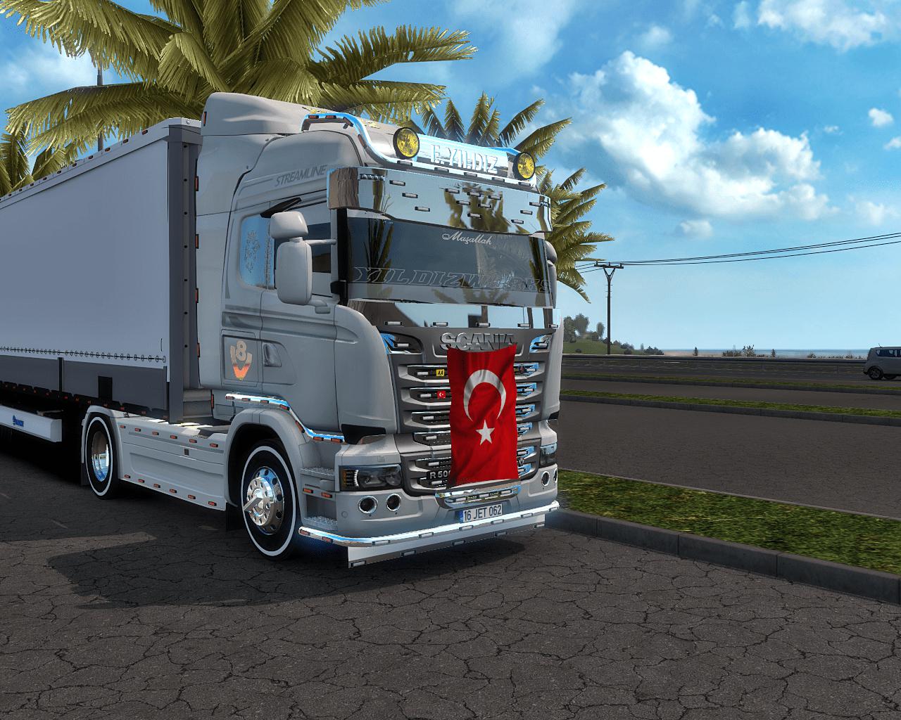 ETS2 - Scania R500 Turkish Style (1.36.x) (1.36.x) ETS2 - Scania R500 Turkish Style (1.36.x) (1.36.x)