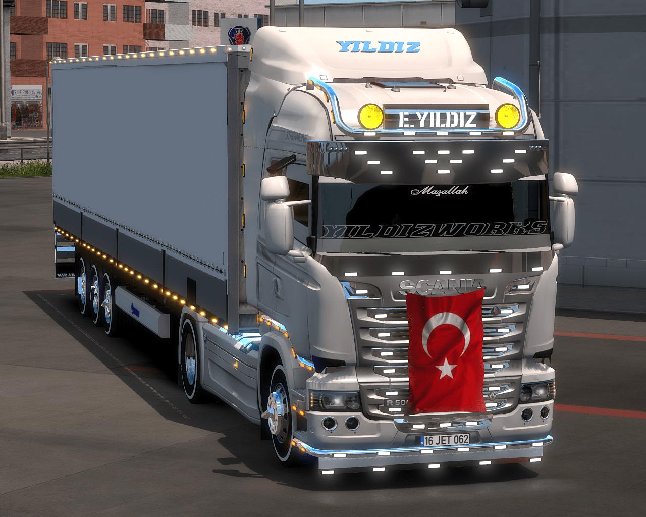 ETS2 - Scania R500 Turkish Style (1.36.x) (1.36.x) ETS2 - Scania R500 Turkish Style (1.36.x) (1.36.x)