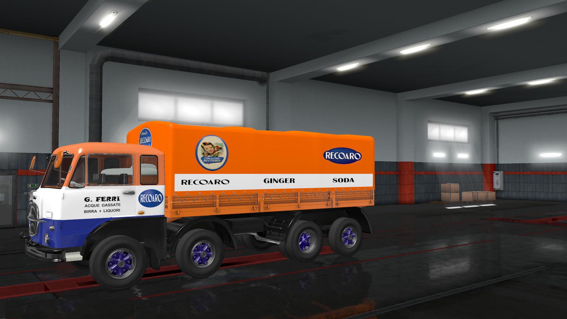 ETS2 - Fiat 690 + Recoaro Bibite Skin (1.36.x) (1.36.x)