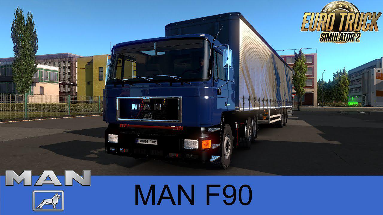 ETS2 - Man F90 Rework Truck V1.5 (1.36.x) (1.36.x)