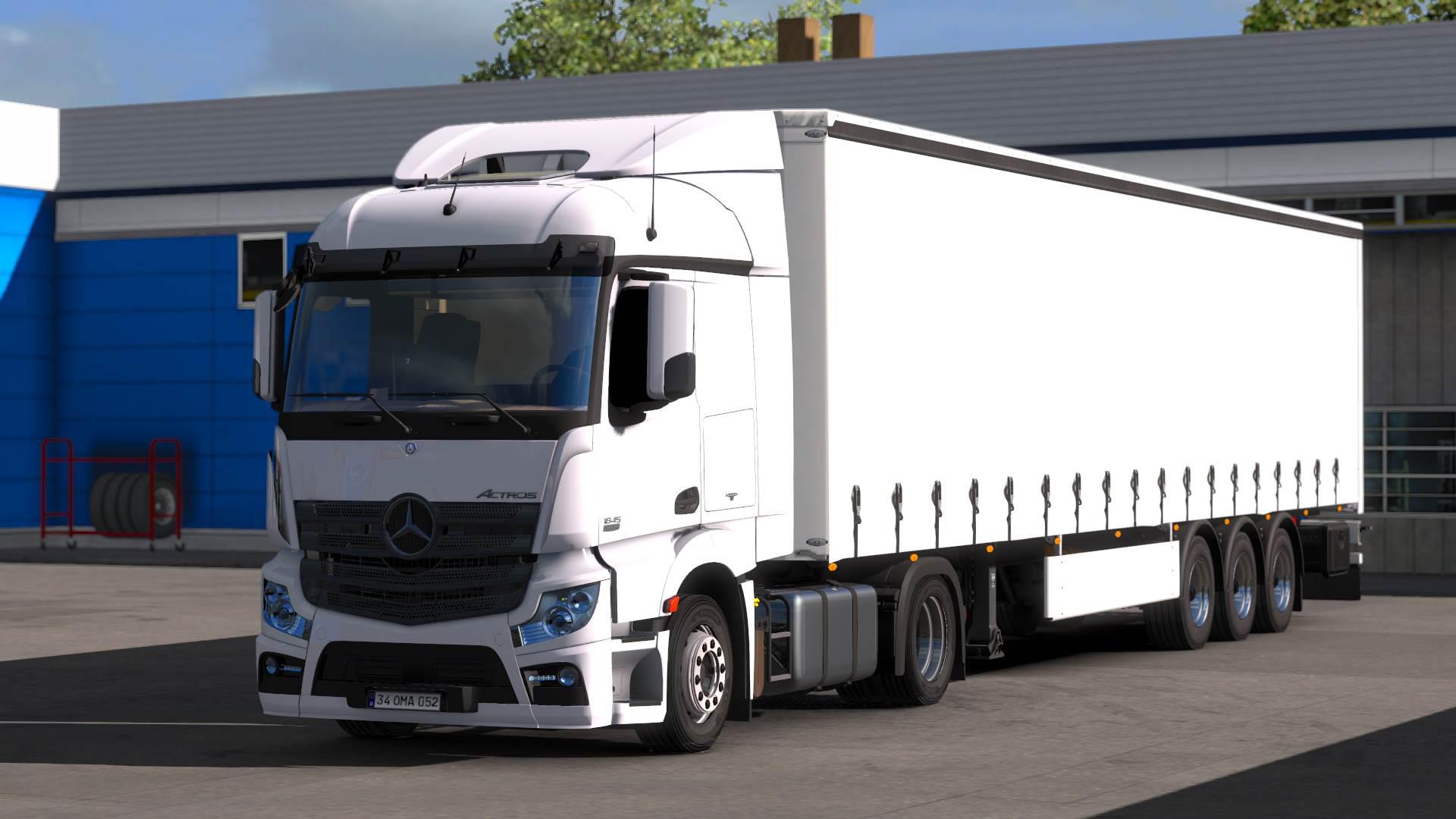 ETS2 - Mercedes Actros 1845 Truck V1.4 (1.36.x) (1.36.x) ETS2 - Mercedes Actros 1845 Truck V1.4 (1.36.x) (1.36.x)