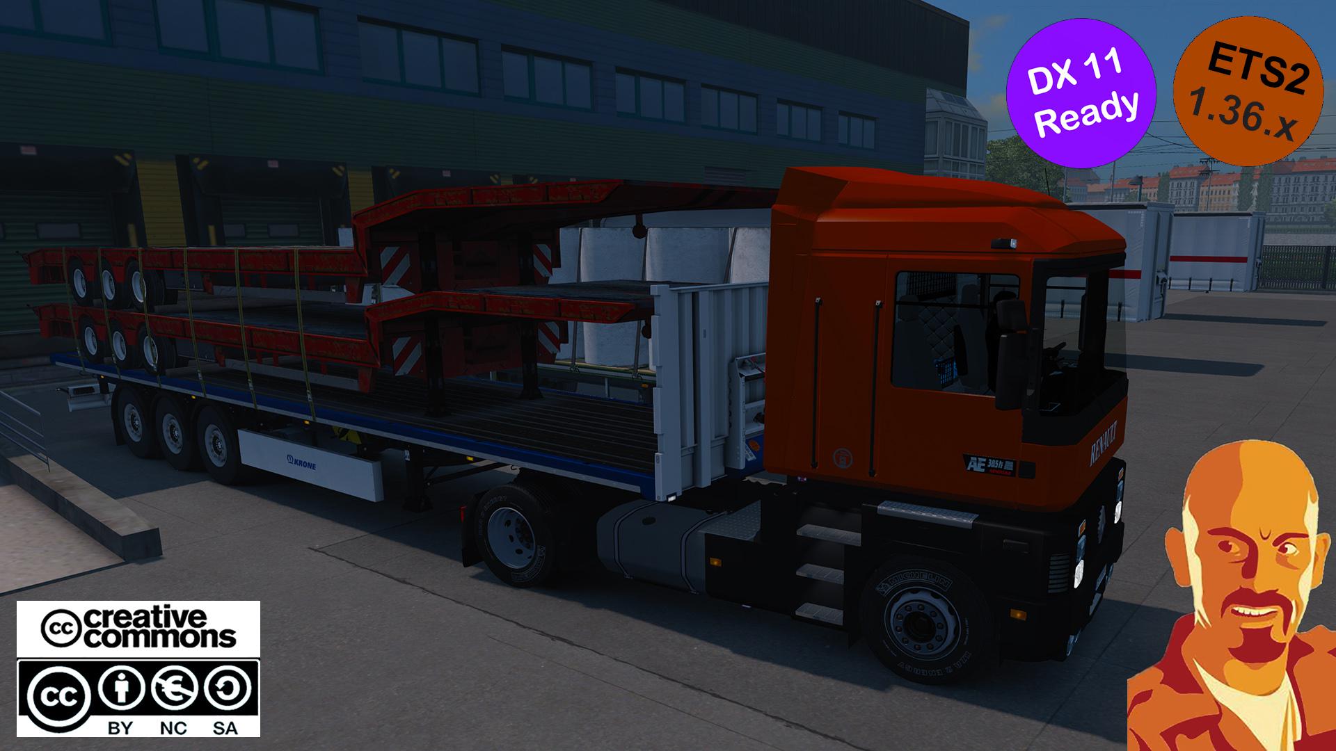 ETS2 - Renault Ae Magnum Truck (1.36.x) (1.36.x)