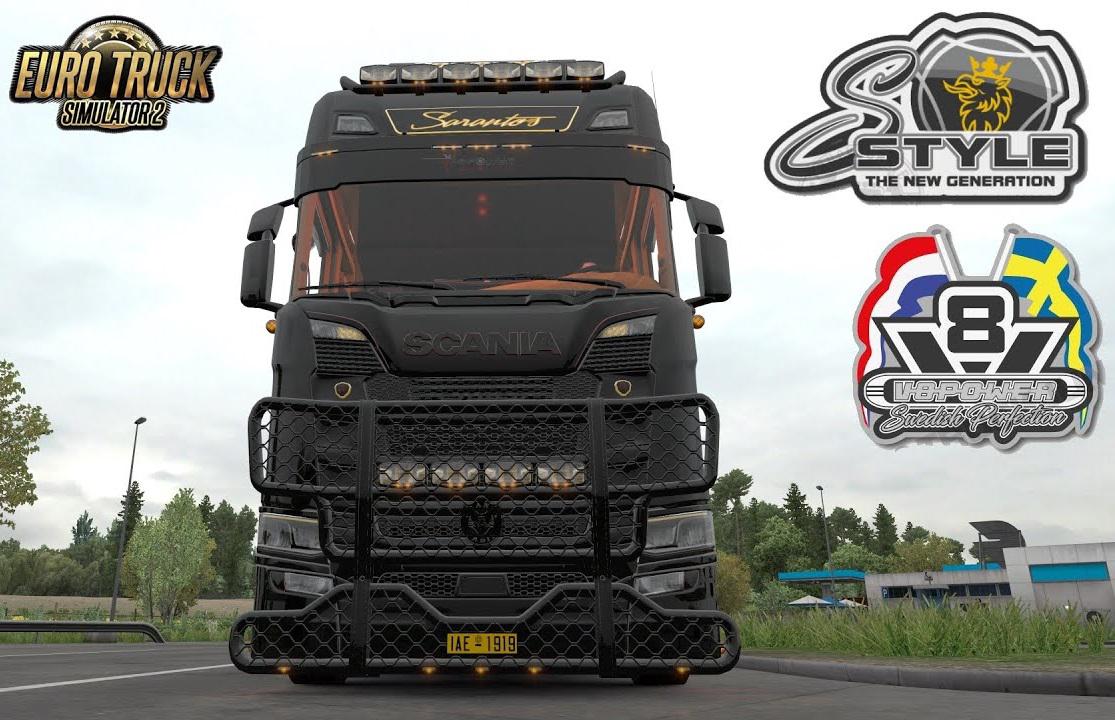 ETS2 - Scania S Sarantos Combo (1.36.x) (1.36.x) ETS2 - Scania S Sarantos Combo (1.36.x) (1.36.x)