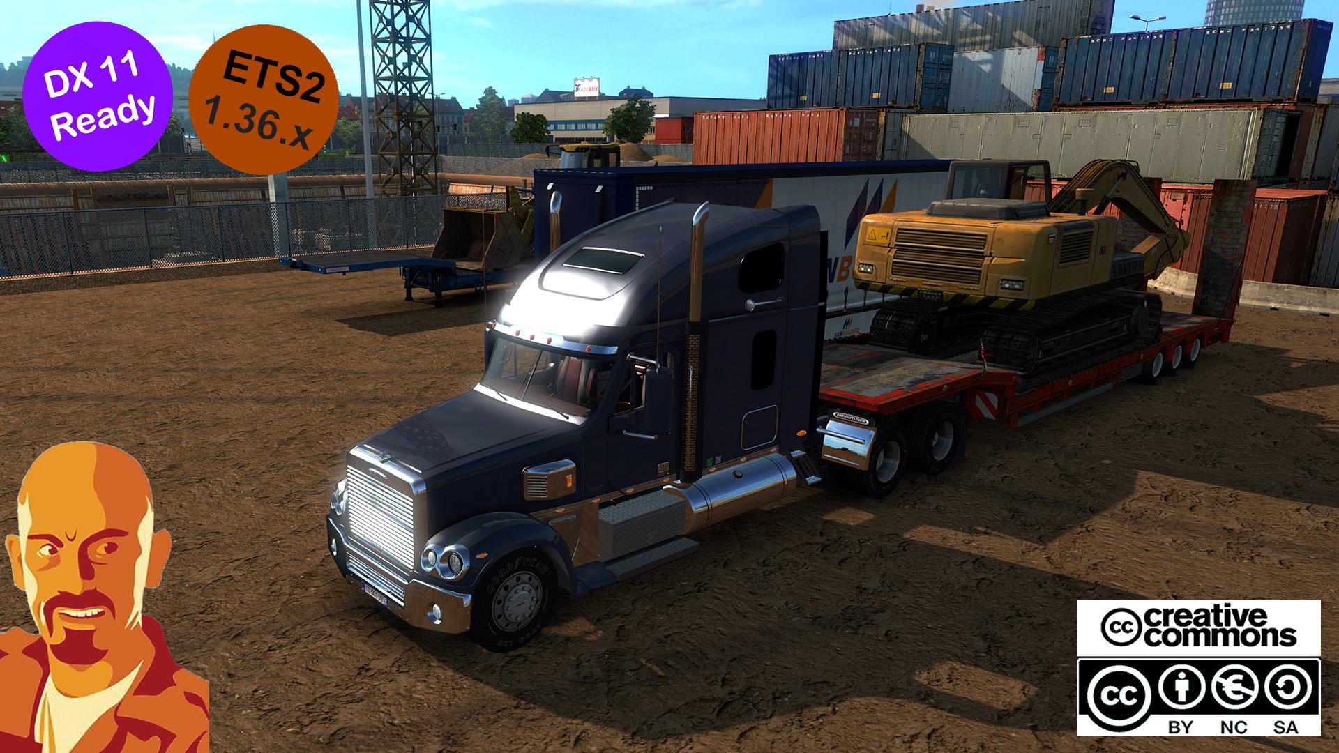 ETS2 - Freightliner Coronado Truck (1.36.x) (1.36.x) ETS2 - Freightliner Coronado Truck (1.36.x) (1.36.x)