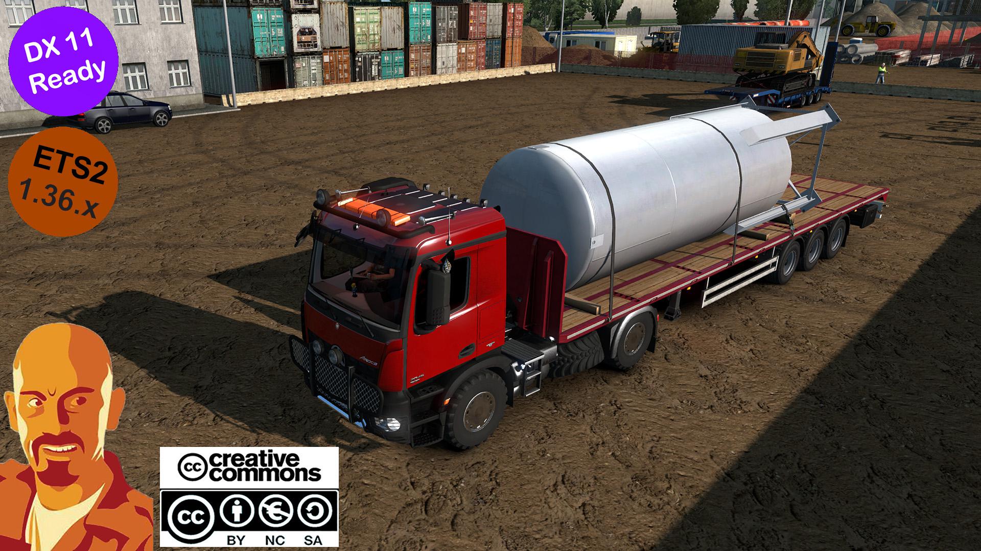 ETS2 - Mercedes-Benz Arocs Agrar Truck (1.36.x) (1.35.x)