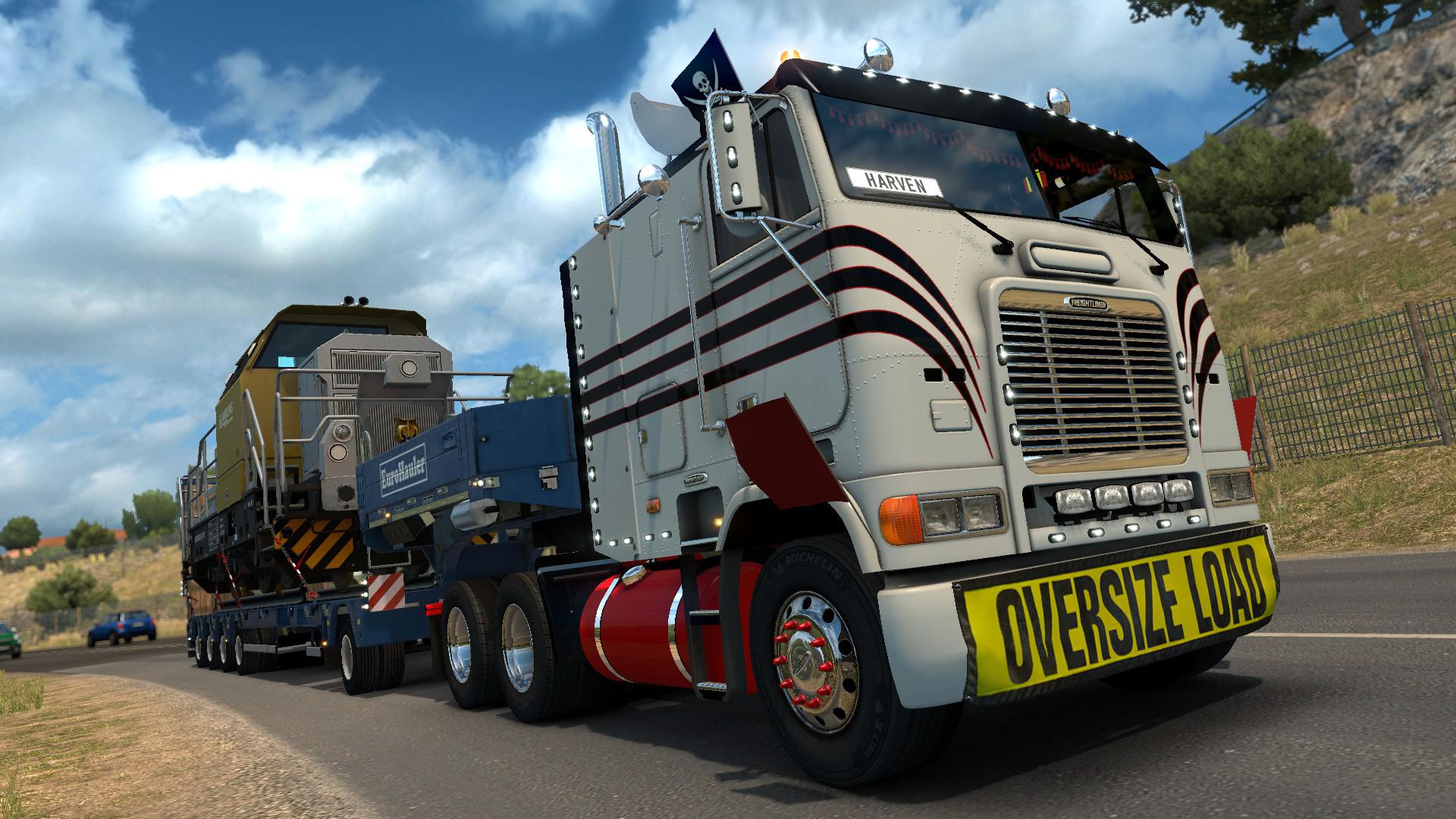 ETS2 - Freightliner FLB Truck V2.0.8 (1.35+) (1.35.x) ETS2 - Freightliner FLB Truck V2.0.8 (1.35+) (1.35.x)