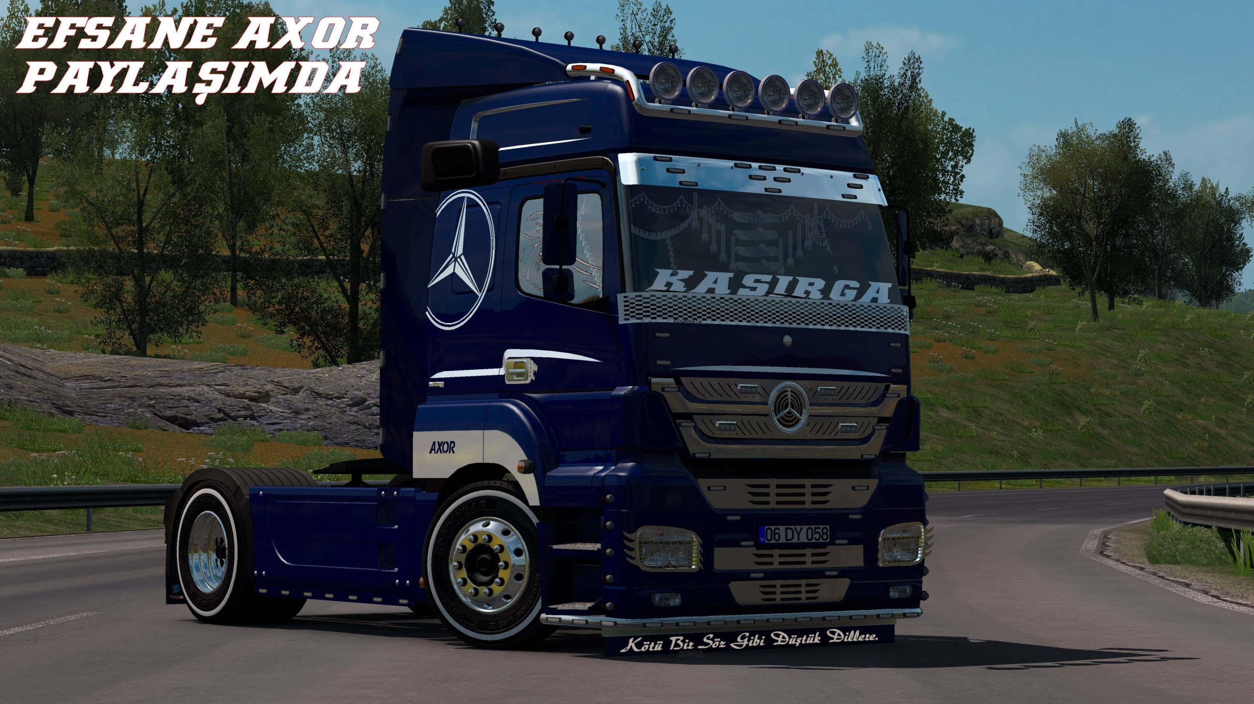 ETS2 - Mercedes Axor Truck (1.36.x) (1.36.x)