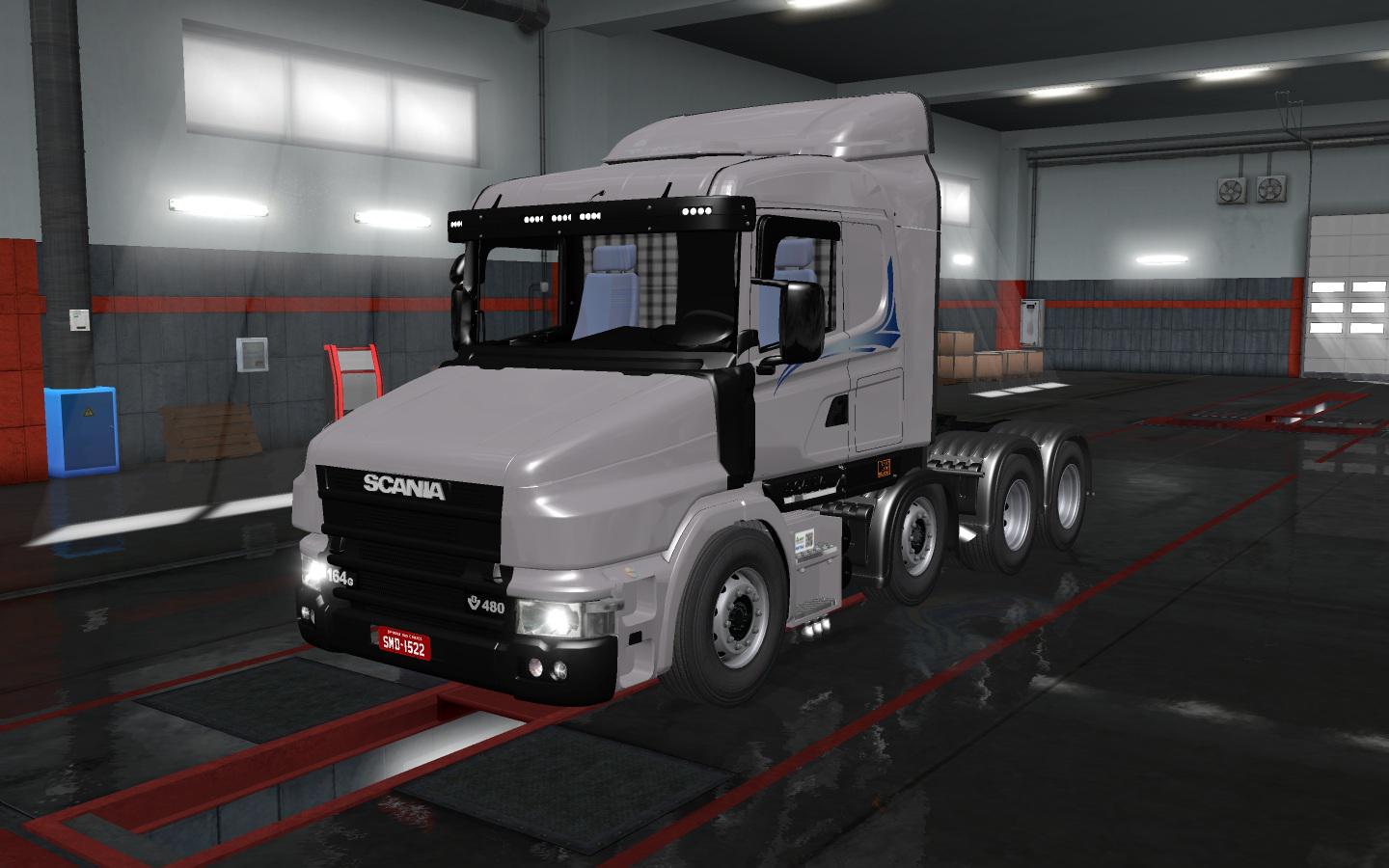 ETS2 - Scania 124 8x4 Truck (1.35.x) (1.35.x) ETS2 - Scania 124 8x4 Truck (1.35.x) (1.35.x)