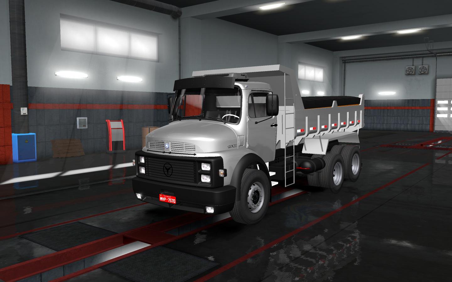 ETS2 - Mercedes Benz 1518 Bucket (1.35.X) (1.35.x) ETS2 - Mercedes Benz 1518 Bucket (1.35.X) (1.35.x)