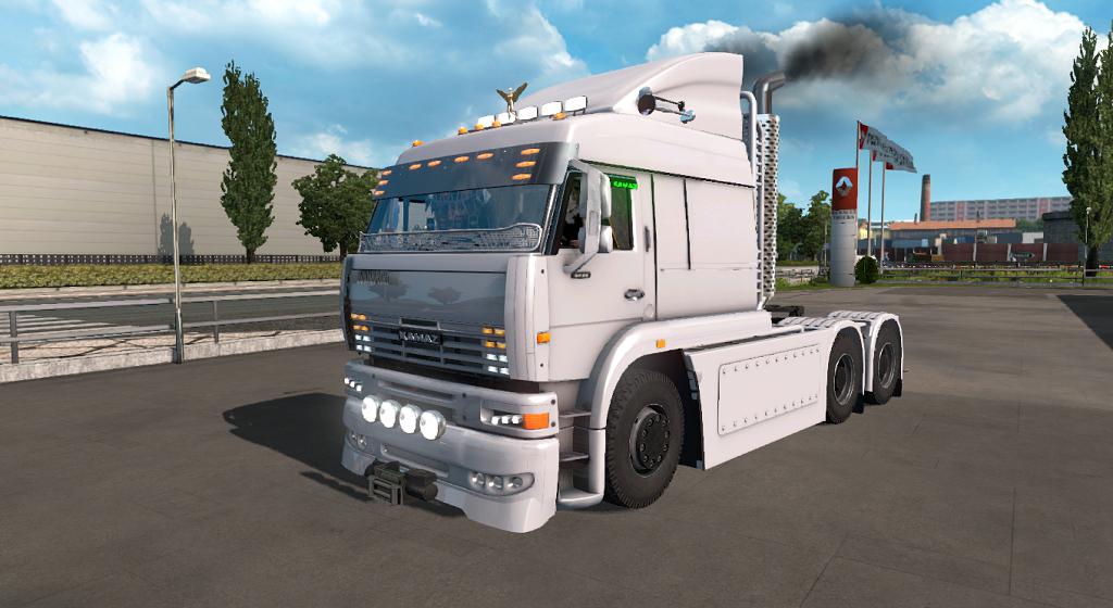 ETS2 - Kamaz 6460 Turbo Diesel V1.1 (1.35.X) (1.35.x)