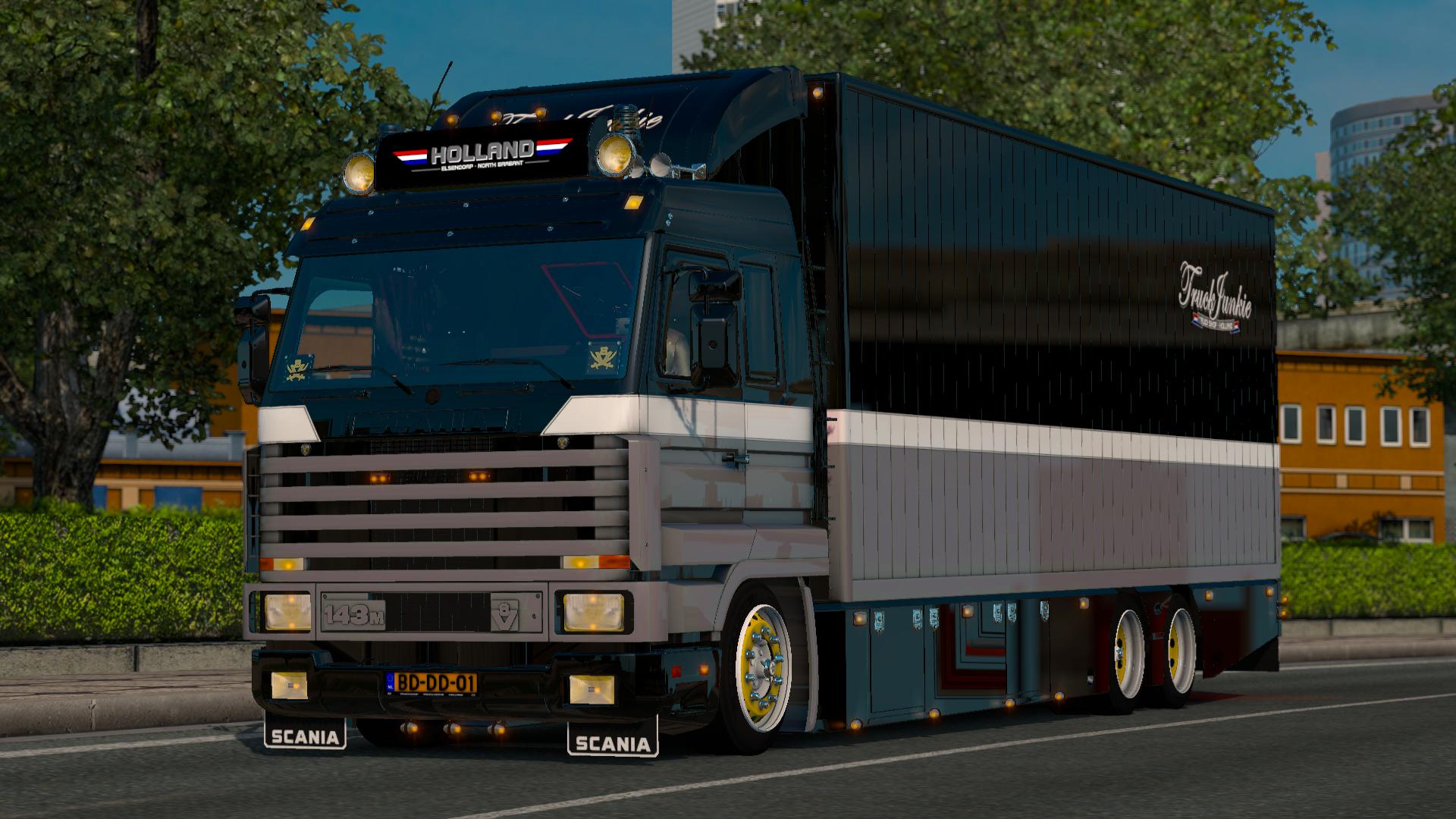 ETS2 - Truckjunkie 143 fixed for 1.35 (1.35.x)