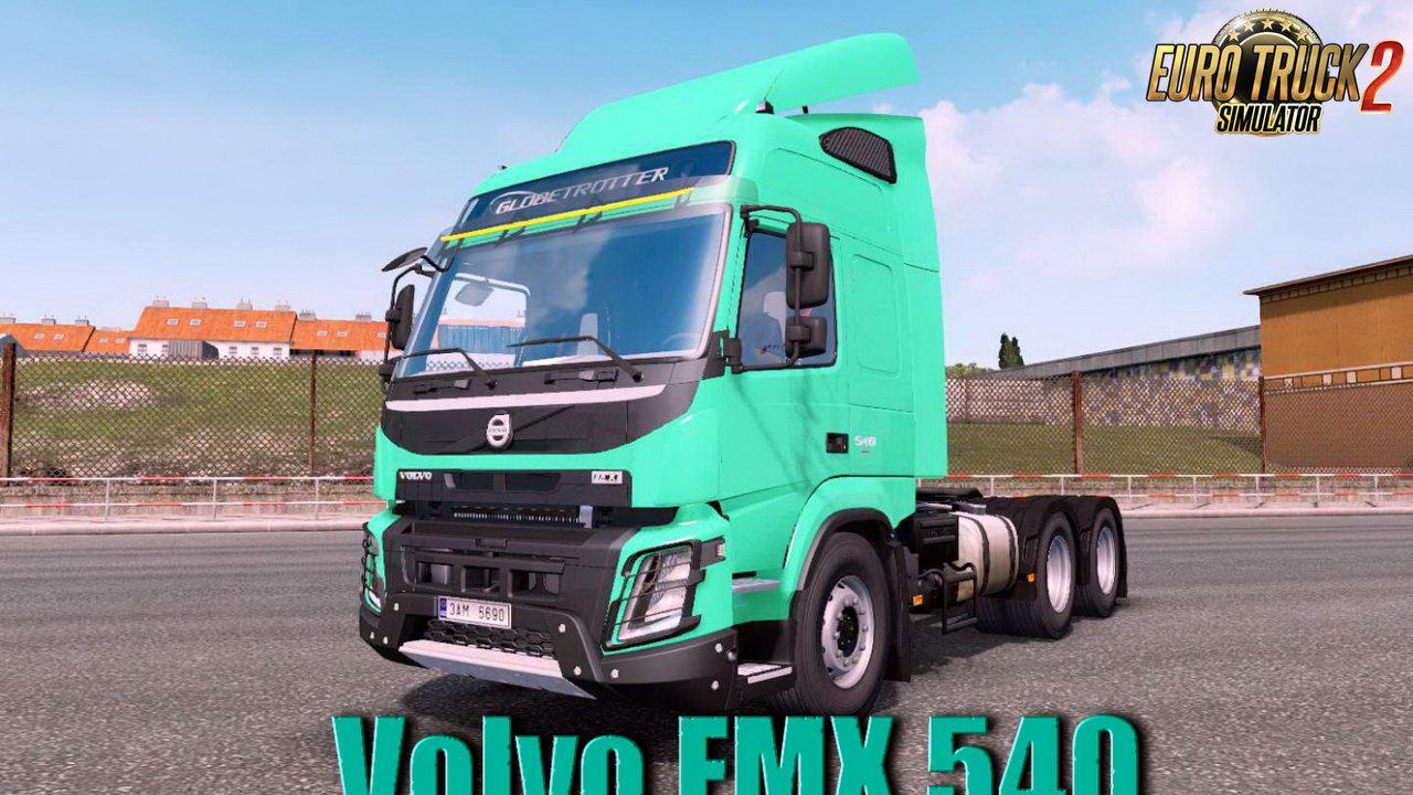 ETS2 - Volvo FMX 540 + Interior (1.35.X) (1.35.x)