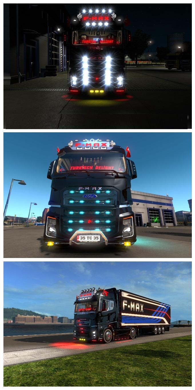 ETS2 - Ford F-Max V2.5 Turkish Delight (1.35.X) (1.35.x) ETS2 - Ford F-Max V2.5 Turkish Delight (1.35.X) (1.35.x)
