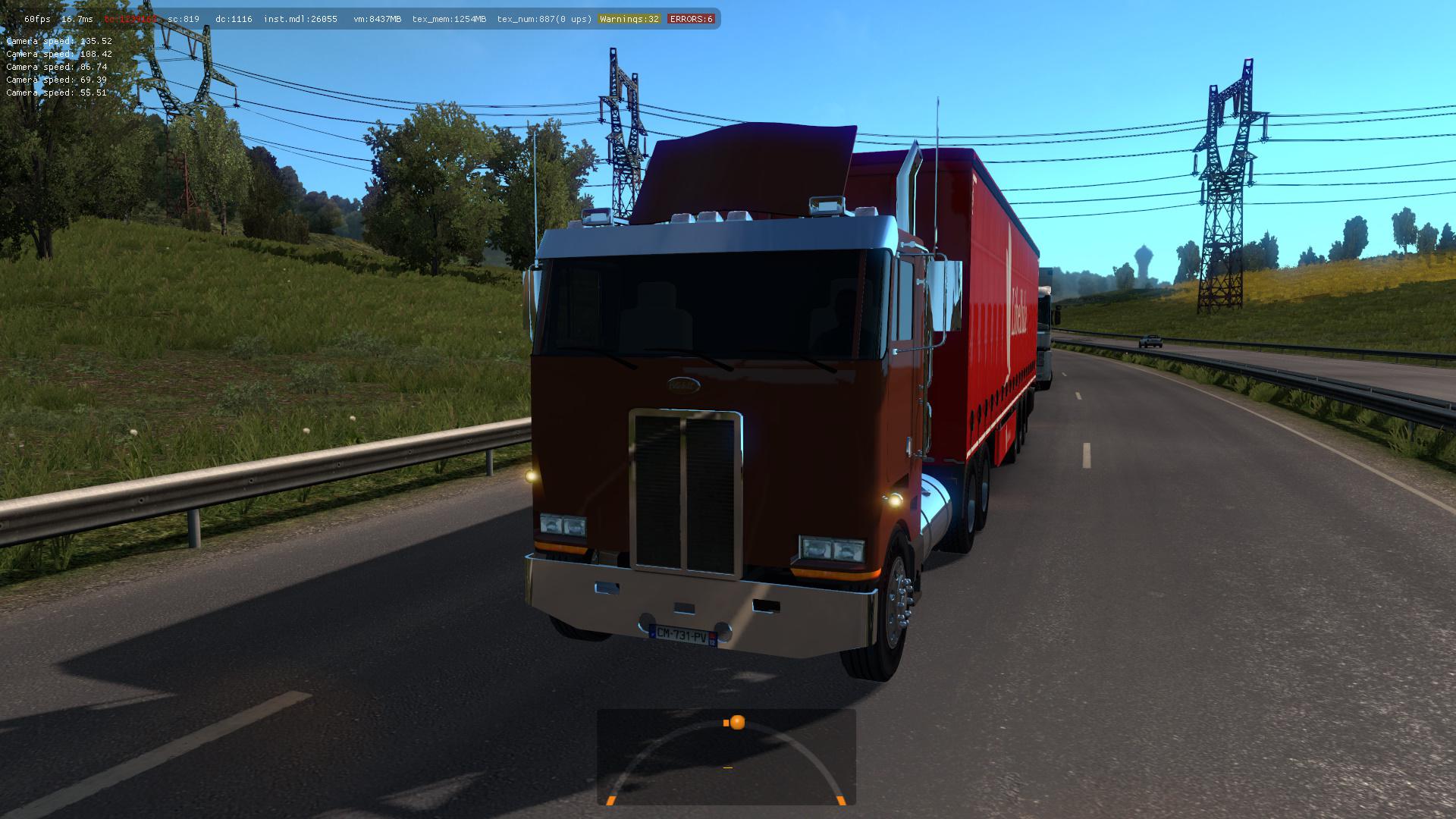 ETS2 - Peterbilt 362 in Traffic (1.35.X) (1.35.x) ETS2 - Peterbilt 362 in Traffic (1.35.X) (1.35.x)