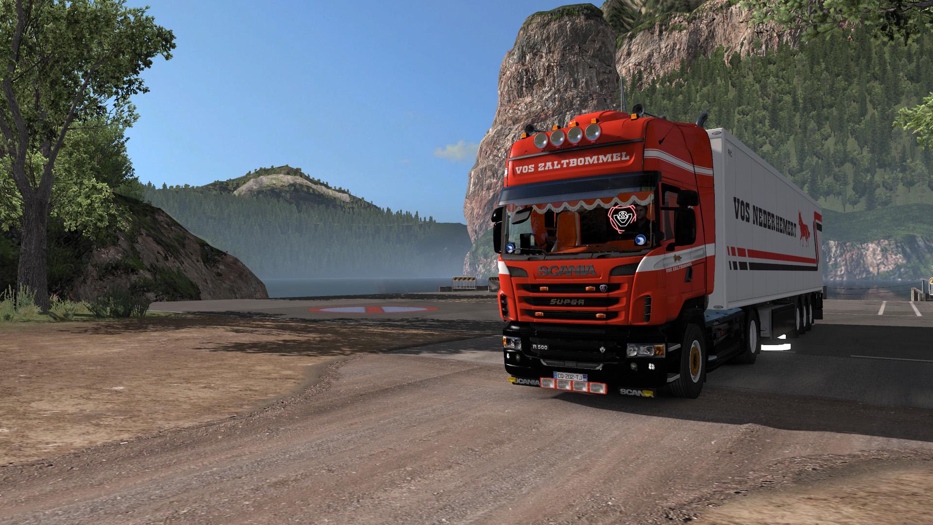 ETS2 - Scania Vos Zaltbommel Truck (1.35.X) (1.35.x)