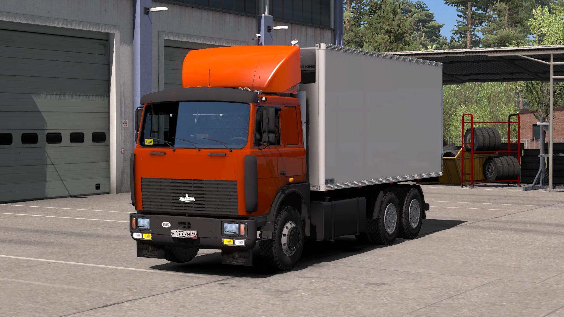 ETS2 - Maz 54323-08 BDF (1.35.X) (1.35.x)