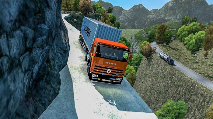 ETS2 - Dangerous Roads Map (1.55.x) ETS2 - Dangerous Roads Map (1.55.x)