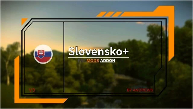 ETS2 - Slovensko+ V3.1 (1.54.x) ETS2 - Slovensko+ V3.1 (1.54.x)