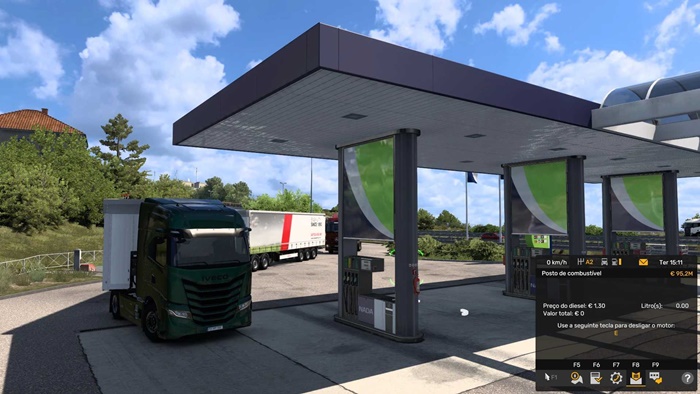 ETS2 - Fuelo EU Diesel Price - 14.06.2025 (1.54.x) ETS2 - Fuelo EU Diesel Price - 14.06.2025 (1.54.x)
